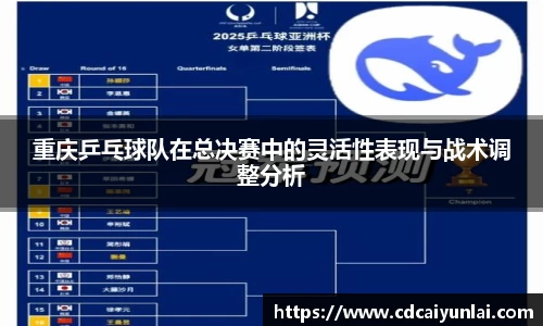 重庆乒乓球队在总决赛中的灵活性表现与战术调整分析